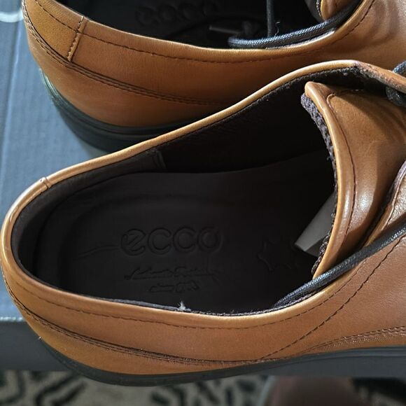 ECCO Johannesburg Bike Men\'s Toe Tie Oxford Shoe (Amber SZ 6-6.5) 62354401112